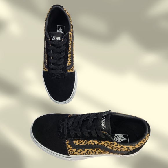Vans Cheetah Print Ward Platform Sneaker - Picture 2 of 9